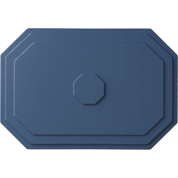 Ekena Millwork Felix Ceiling Medallion, Hand-Painted Americana, 25 1/4"W x 17 1/4"H x 1 3/4"P CM25FEAMF - main